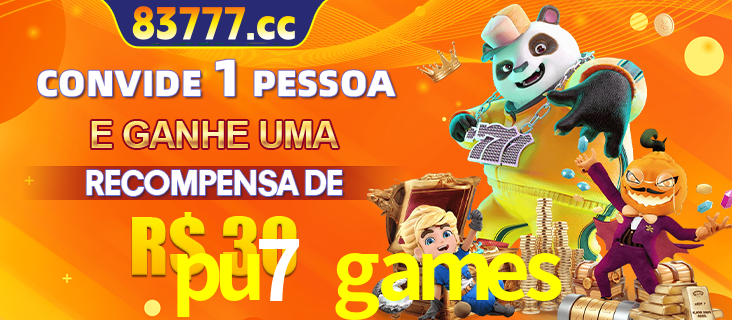 Banner institucional da pu7 games sobre parceria de marcas e criação de uma marca de excelência, apresentando os mascotes de jogos populares como o Fortune Tiger.